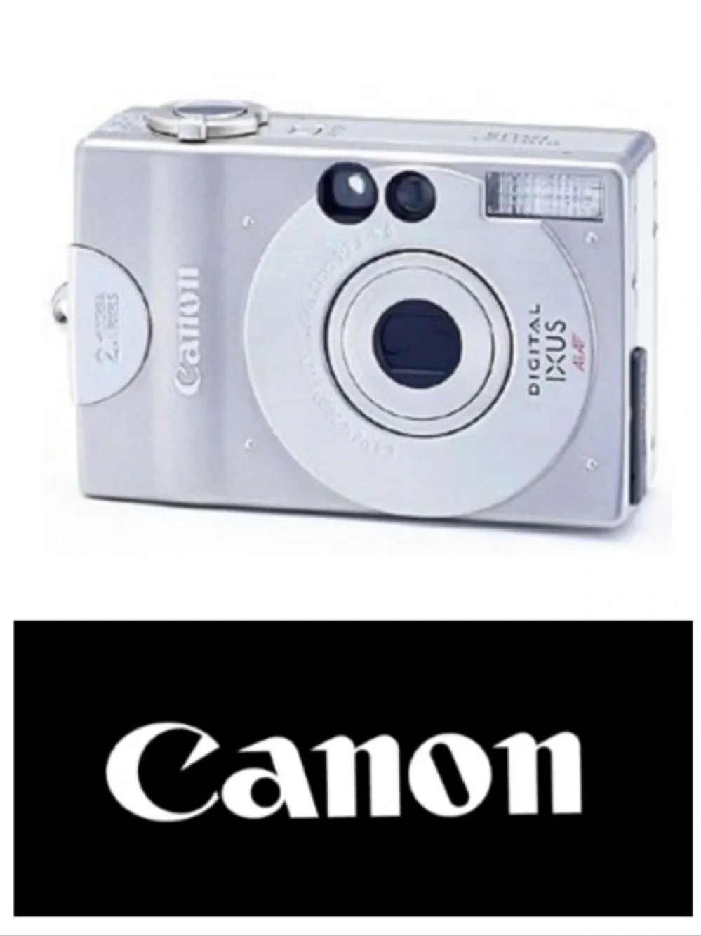 Canon Digital IXUS camera with 2 batteries & OEM charger